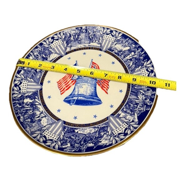 Vintage 1976- Alvin Fine China-Commemorating Bicentennial Collector’s Plate - Picture 7 of 7